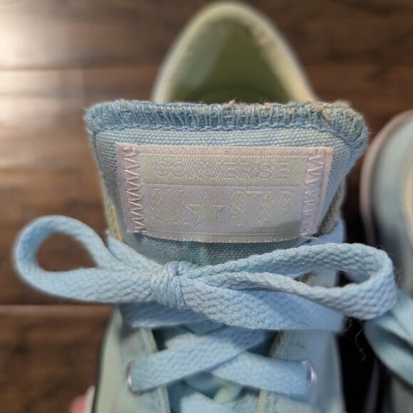 Kids Converse Madison sneakers aqua size 1 - Picture 5 of 15